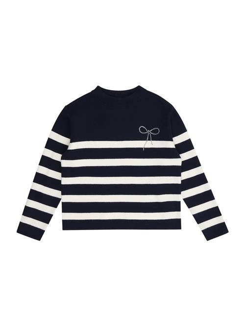 Se s.Oliver Pullover  navy / transparent / hvid ved About You