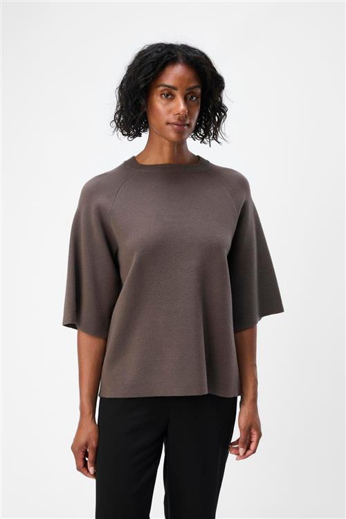 Reynard 2/4 Strik Pullover - Morel - L - Object
