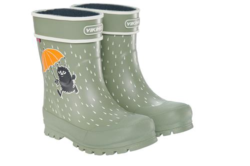 Viking Alv Jolly Moomin Gummistøvler  Green 23 EU      Unisex