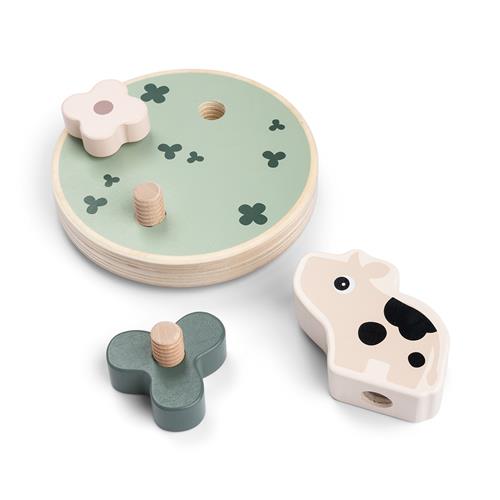 Done by Deer Match & Screw Toy Dotti Colour Mix Colour Mix One Size  Grøn  One Size  Unisex