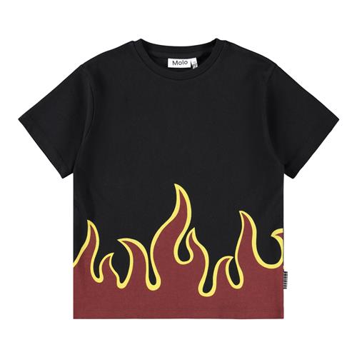 Molo Riley T-shirts Hot  Hot 140 cm  Sort  140 cm  mand