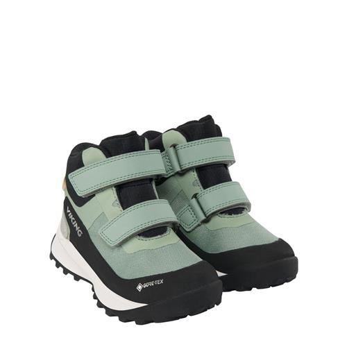 Viking Expower Mid GTX 2V Vandtætte Premium-sko Med Mellemhøjt Snit Green 24 EU    24 EU  mand