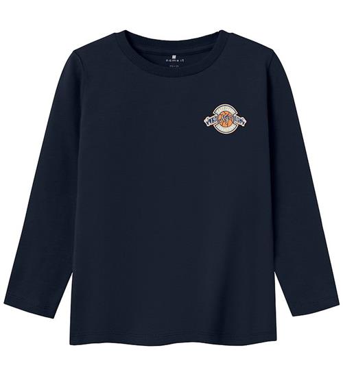 Name It Bluse - NmmLamont - Navy Blazer m. Print