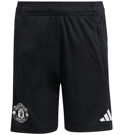 Se adidas Performance Shorts - Manchester United - Black/Aurplu ved KidsWorld