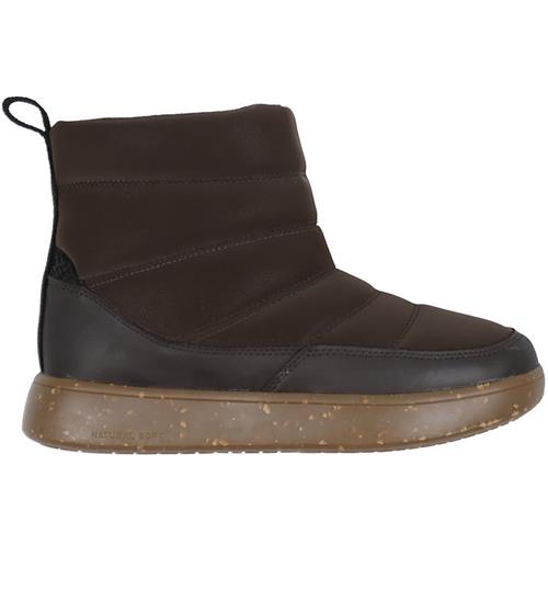 Se Woden Vinterstøvler - Isa Waterproof - Chokolate ved KidsWorld