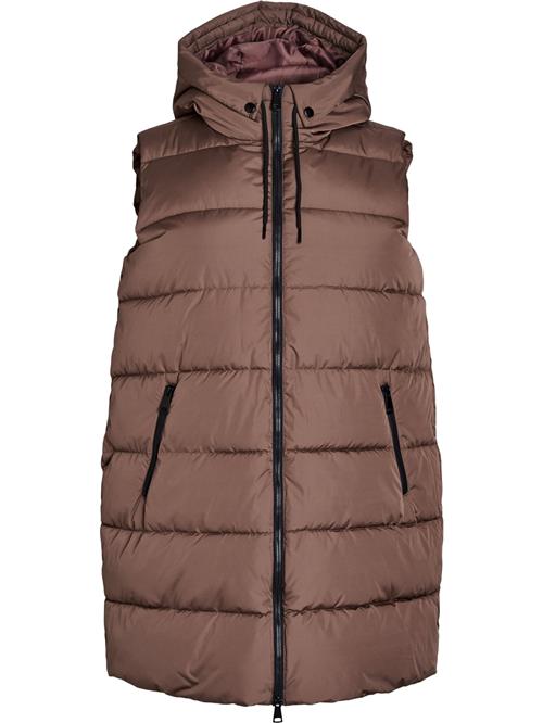 Zizzi Vest 'Carylie'  brun