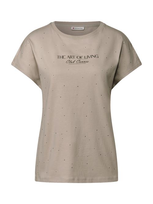 STREET ONE Shirts  beige / sort / sølv