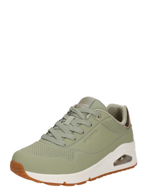 SKECHERS Sneaker low 'Uno Golden Air'  guld / pastelgrøn