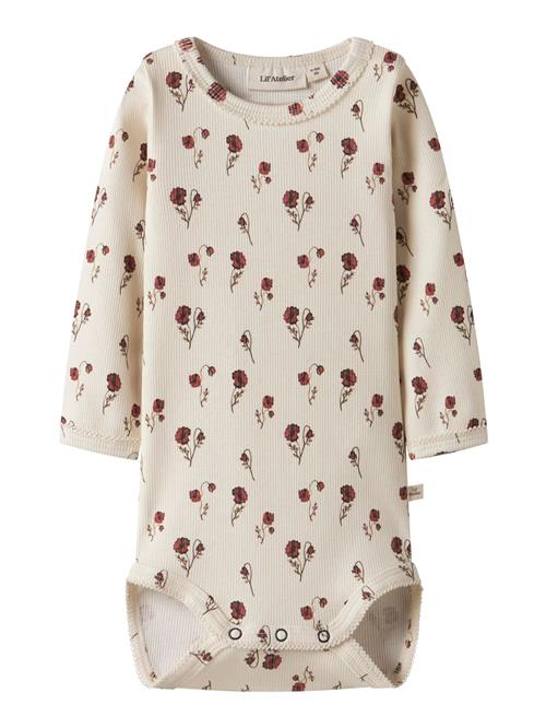NAME IT Sparkedragt/Body  beige / brun / rød