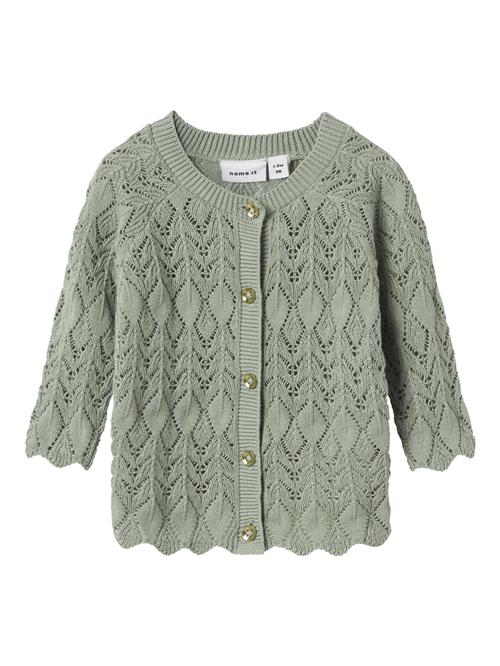 NAME IT Cardigan  grøn