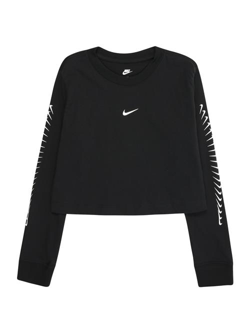 Nike Sportswear Bluser & t-shirts 'DANCE SWOOSH'  sort / hvid