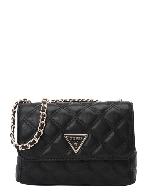GUESS Skuldertaske 'GIULLY II MINI 2 COMP CVRT FLP'  sort
