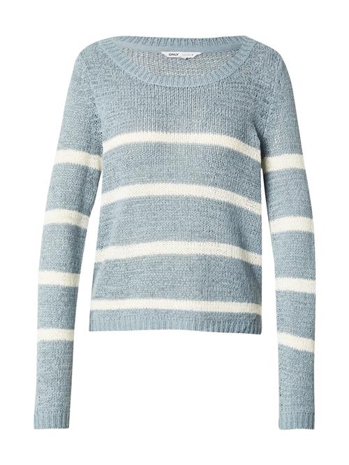 ONLY Pullover 'ONLGeena'  grå / hvid