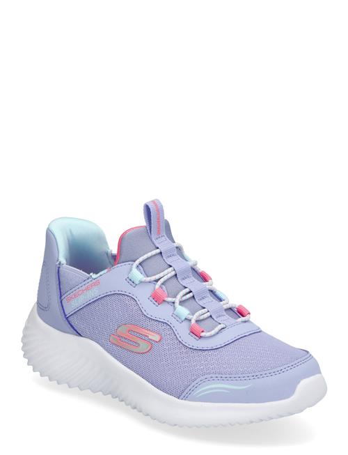 Girls Bounder Simple Cute Skechers Purple