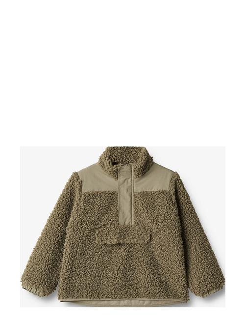 Se Pile Anorak Ruko Wheat Green ved Booztlet