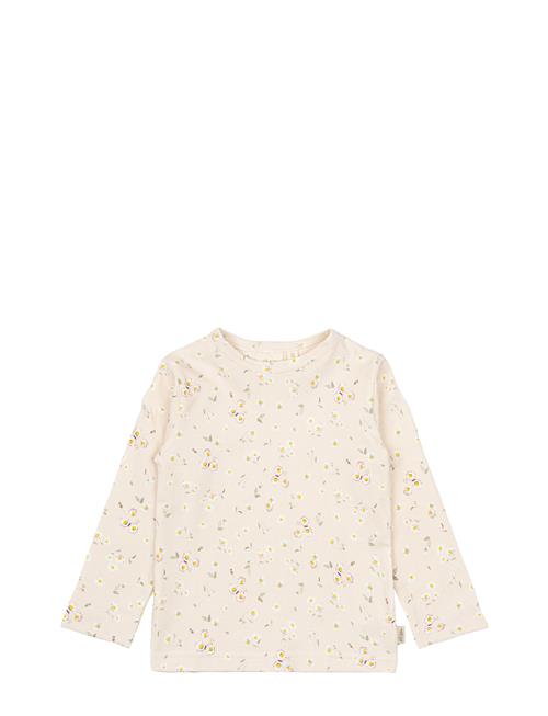T-Shirt L/S Printed Petit Piao Cream