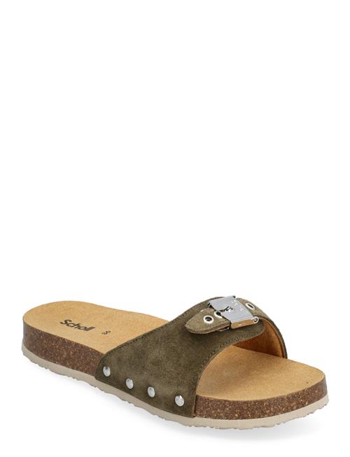 Sl Pescura Margot Suede Scholl Khaki