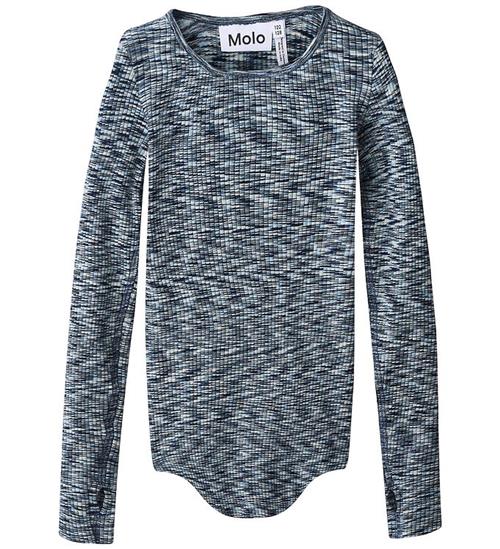 Molo Bluse - Rib - Rochelle - Blue Moulin