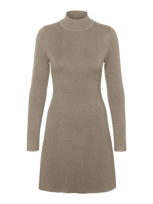 VERO MODA Strikkjole 'Gold'  lysebrun