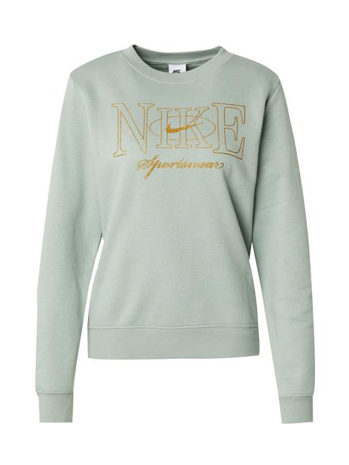 Nike Sportswear Sweatshirt 'Club Fleece'  guld / pastelgrøn