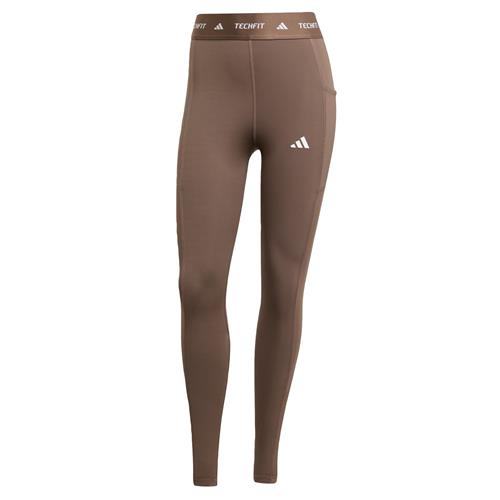 ADIDAS PERFORMANCE Sportsbukser 'Stash'  mokka / hvid