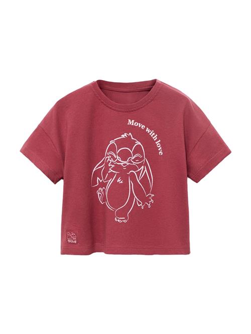 MANGO KIDS Bluser & t-shirts 'STILOVE'  burgunder / hvid