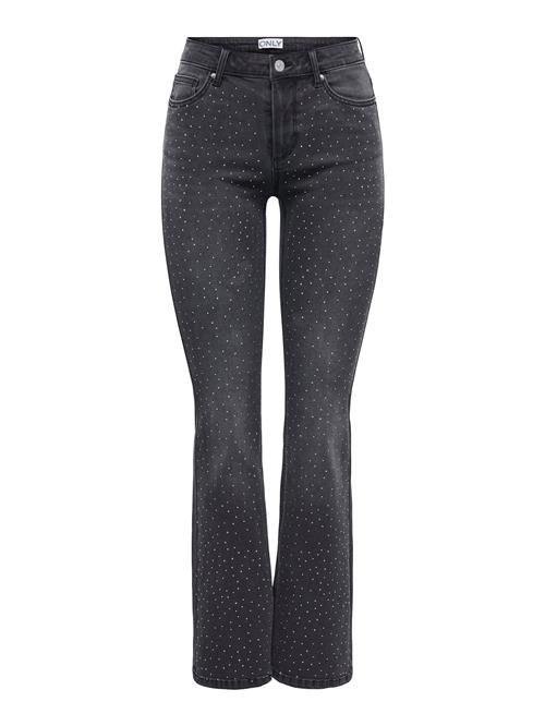 Only Tall Jeans 'ONLWauw'  sort / hvid