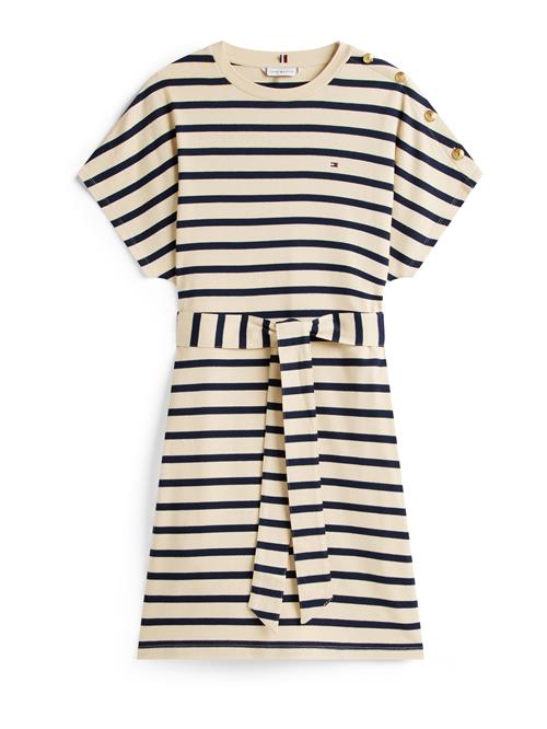 Se TOMMY HILFIGER Kjole  navy / uldhvid ved About You