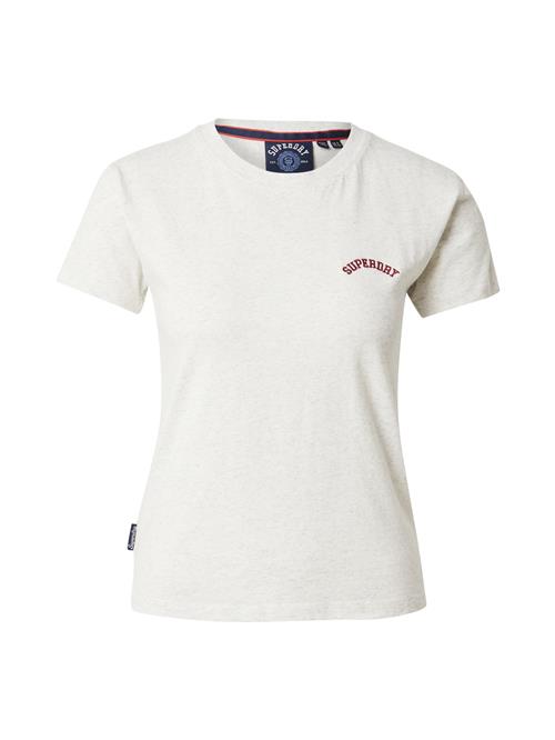 Superdry Shirts 'ESSENTIAL'  ecru / bordeaux