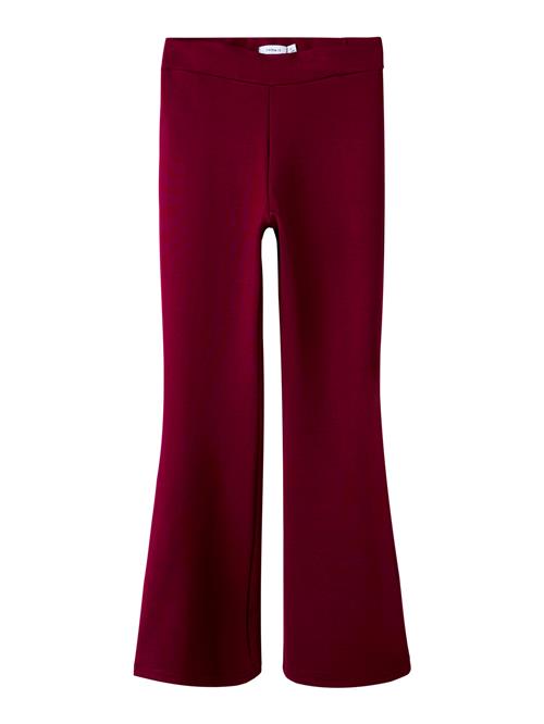 NAME IT Basis Bootcut Pants Frikkali Burgundy