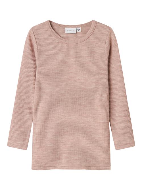 Se NAME IT Langærmet Uld Bluse Wax Shadow Gray hos SmartKidz