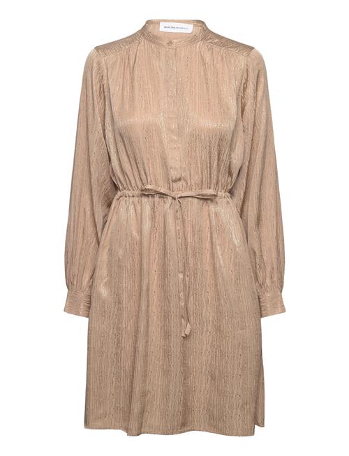 Slftyra Short Dress B Selected Beige