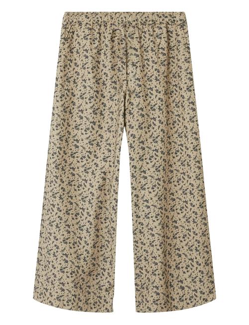 Nmfjasilla Wide Pant Name It Beige