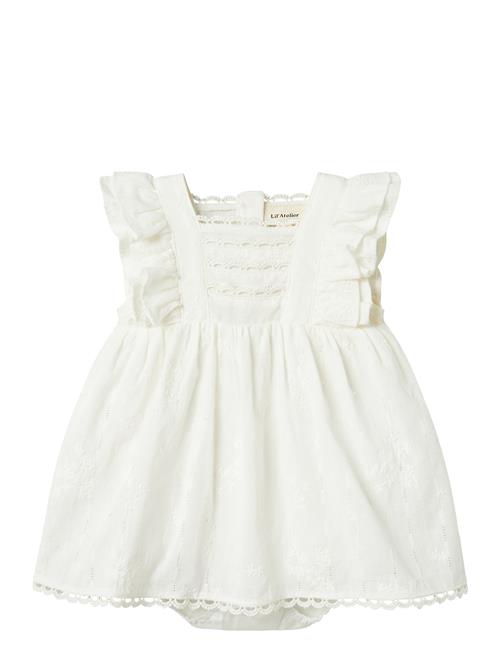 Nbffiola Sl Body Dress Lil Lil'Atelier White