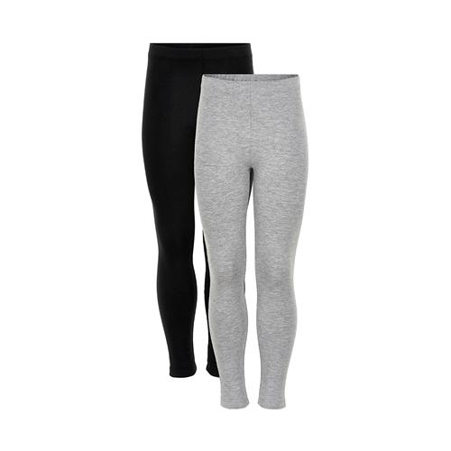 Minymo 2-pak Leggings Sorte 104cm    104 cm  kvinde