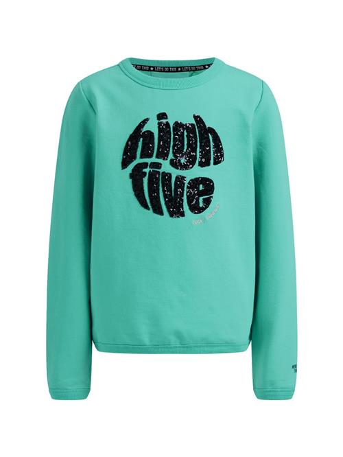 WE Fashion Sweatshirt  jade / sort