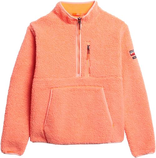 Superdry Fleecejakke  koral