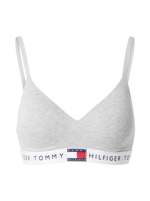 Tommy Hilfiger Underwear BH 'Heritage'  lysegrå / rød / sort / hvid