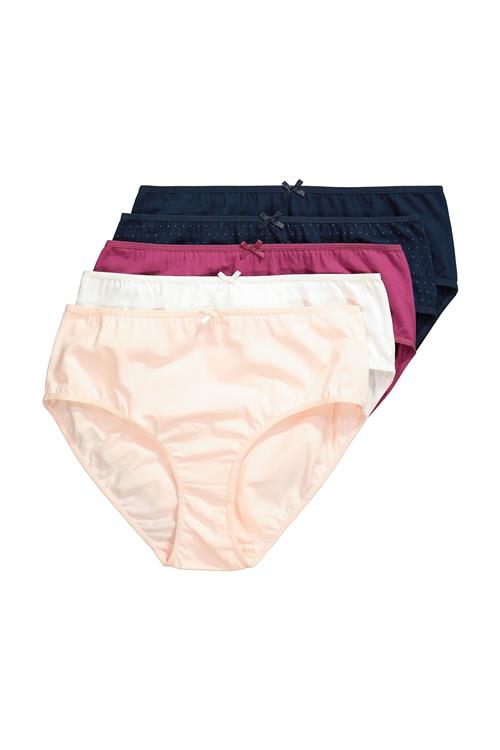 Ulla Popken Slip  marin / cranberry / hvid / uldhvid