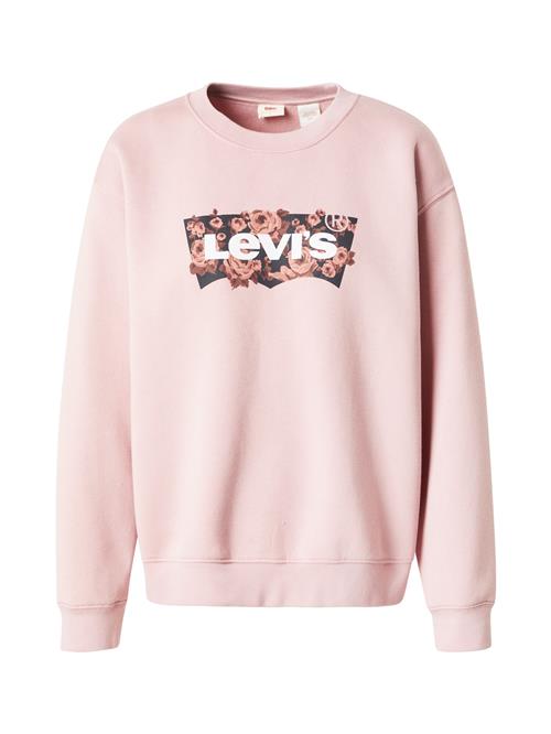 LEVI'S ® Sweatshirt 'Annessa'  pastelpink / burgunder / sort / hvid