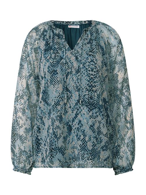 Se STREET ONE Bluse  kit / cyanblå / lyseblå ved About You