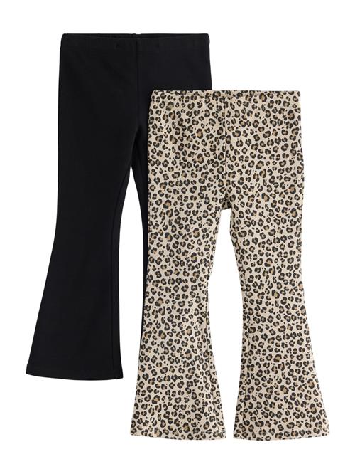 Lindex Leggings  ecru / sand / sort
