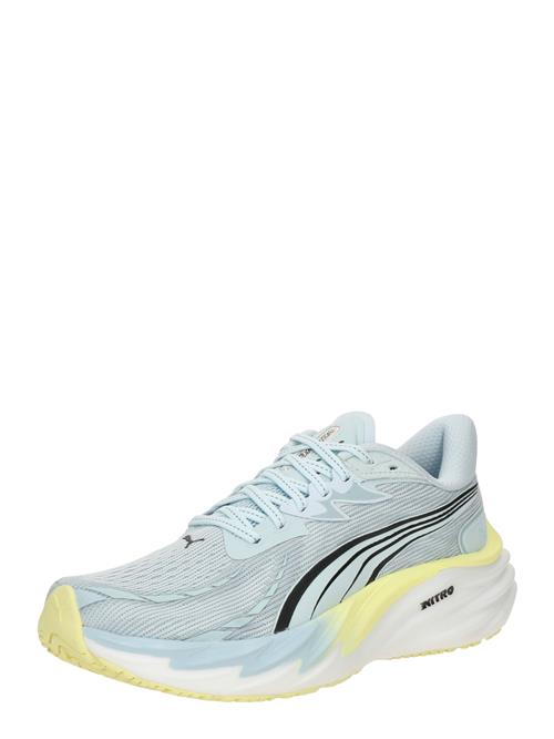 PUMA Løbesko 'Velocity NITRO 4'  lyseblå / gul / mint / sort