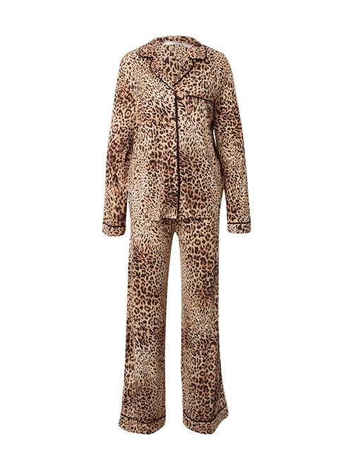 GUESS Pyjamas 'SASHA'  beige / lysebrun / sort