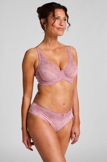 Hunkemöller Diva brasiliansk trusse pink