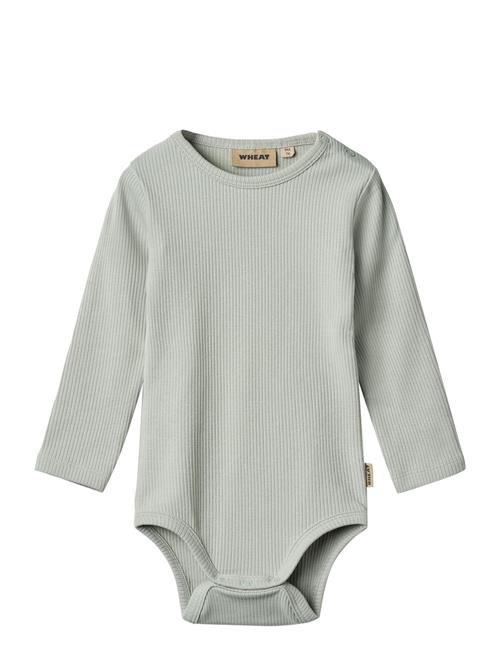 Rib Body L/S Spencer Wheat Green