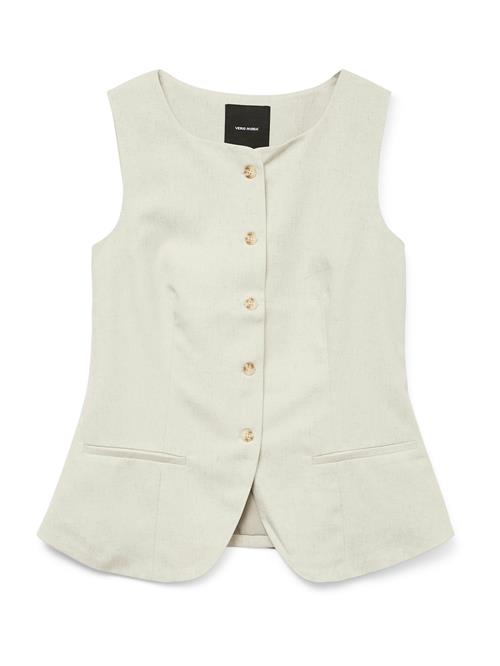 VERO MODA Vest 'VMMIKELA'  beige