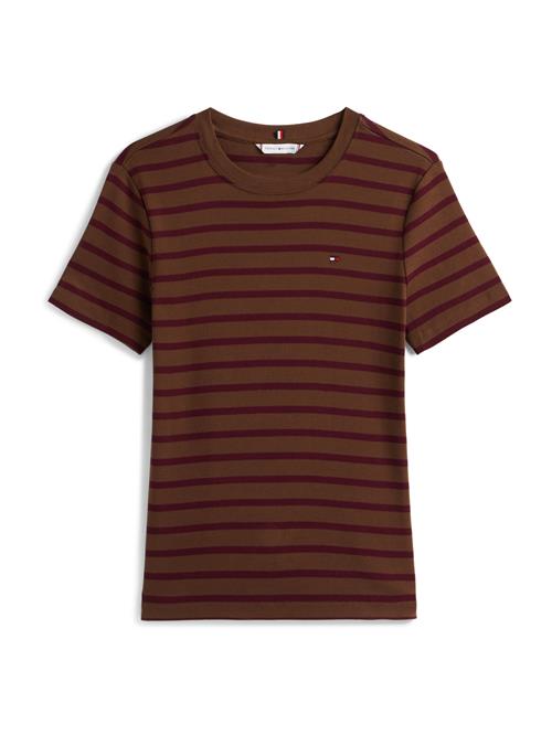 TOMMY HILFIGER Shirts 'CODY'  choko / vinrød