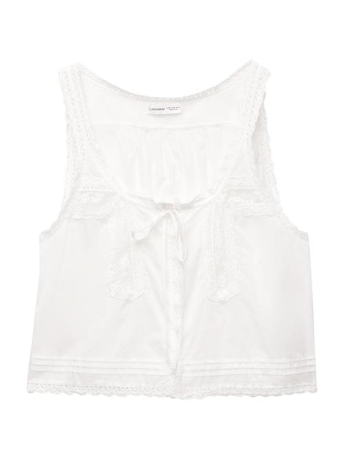 Pull&Bear Overdel  hvid