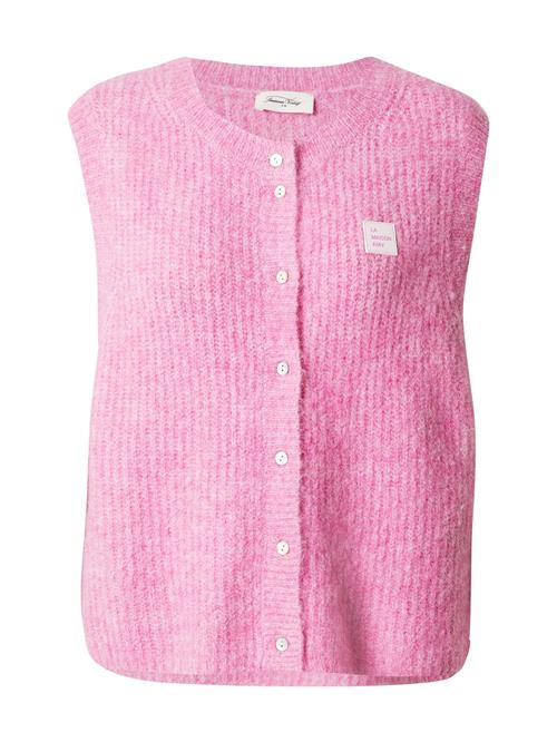 AMERICAN VINTAGE Strikvest 'EAST19MCE24'  lyserød